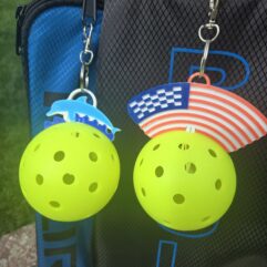 2- Bag Tag Ball Holders